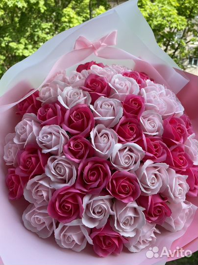Мыльные букеты 51 Роза