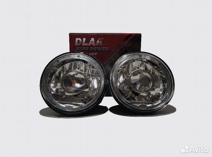 Фары передние Niva Urban хром LED с линзой