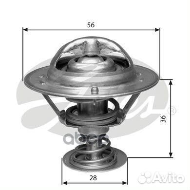 Термостат citroen: C-crosser 07, C-crosser ENT