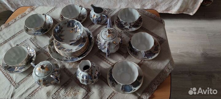 Чайный фарфоровый сервиз Санкт Петербург