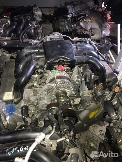 Двигатель Субару трибека 3.6 EZ36 Япония