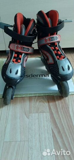 Роликовые коньки детские раздвижные