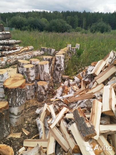 Дрова березовые колотые