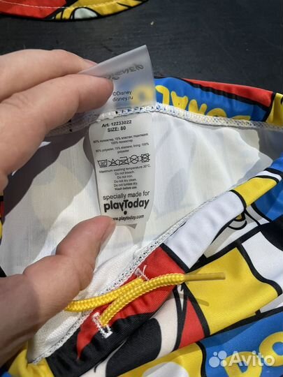 Панама плавки на мальчика 80