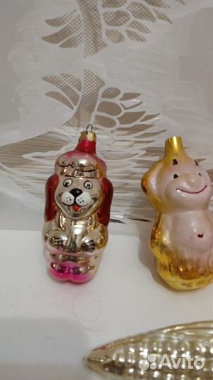 Елочные игрушки СССР
