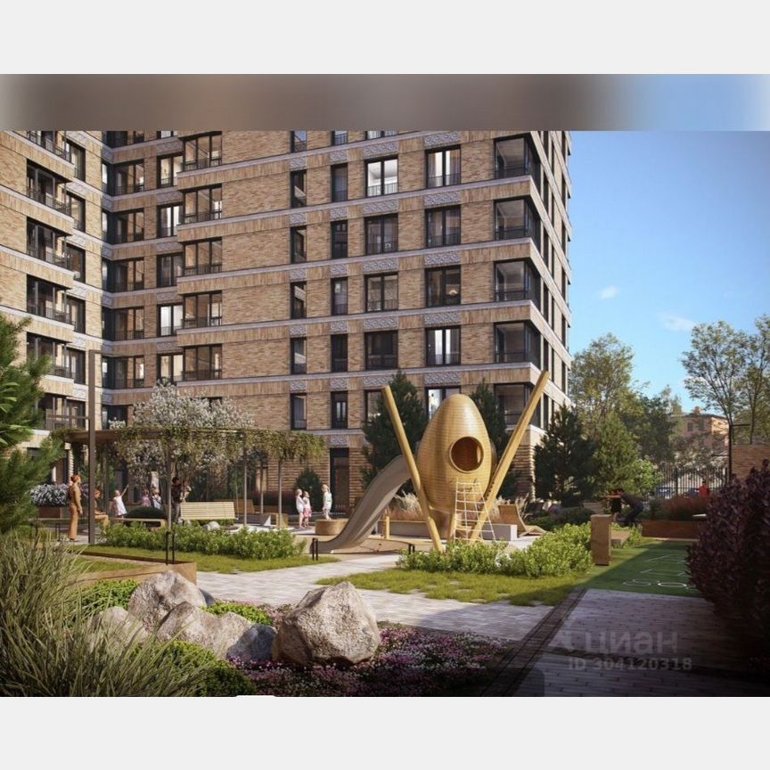 1-к. квартира, 36 м², 3/8 эт.