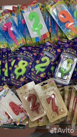 Свечи в торт