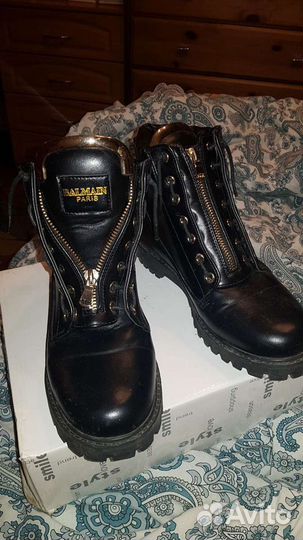 Ботинки женские 38 размера кожа