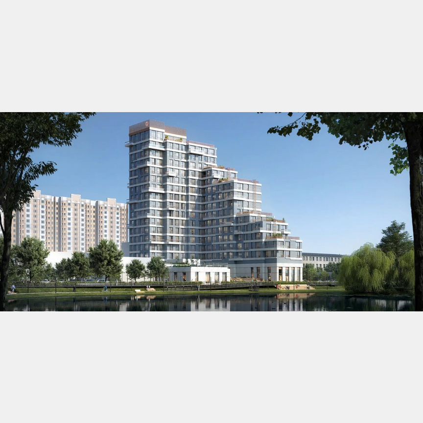 2-к. квартира, 68,4 м², 11/16 эт.