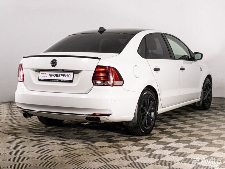 Volkswagen Polo 1.6 МТ, 2015, 166 336 км