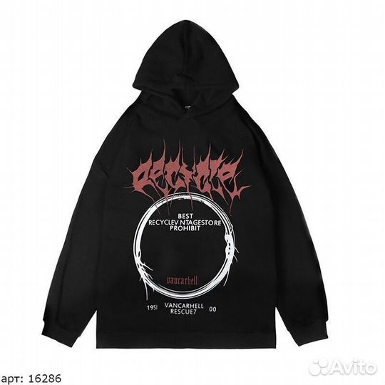 Худи Черное