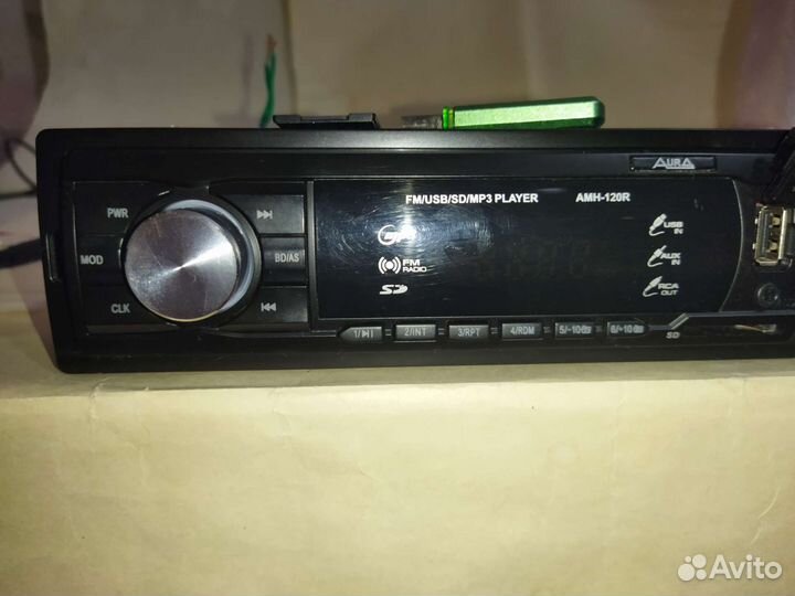 Автомагнитола аура 40х4