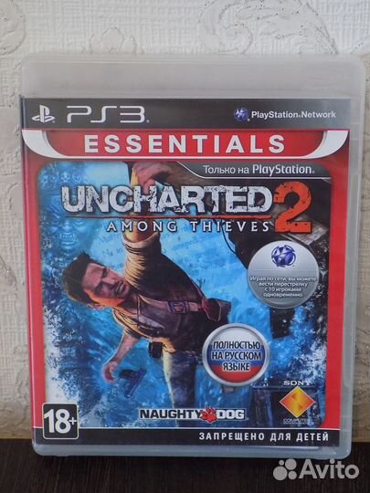 Диски с игрой для Sony Playstation 3 Uncharted 2