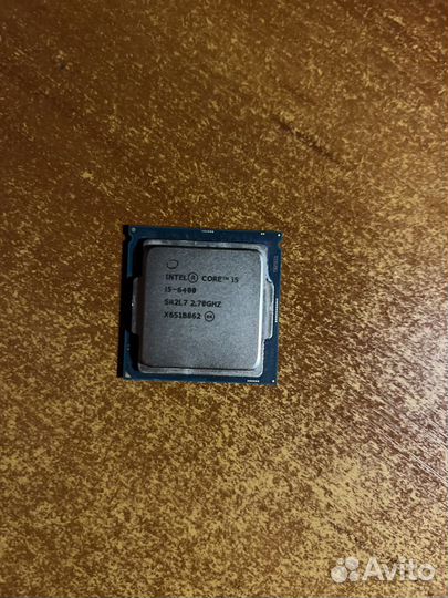 Процессор Intel Core I5 6400 + новый кулер Intel