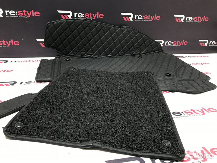 Ковры салона 3D Lexus ES350 2012-2018 K336