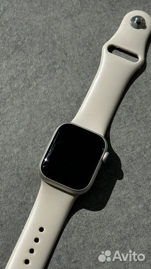 Часы apple watch 7 41 mm starlight