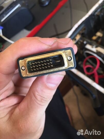 Переходник dvi i vga