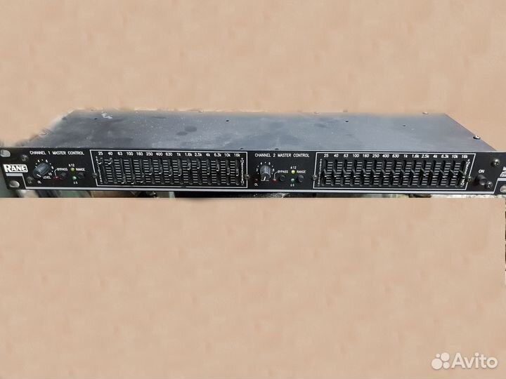 15 полосный стерео эквалайзер rane ME 1513