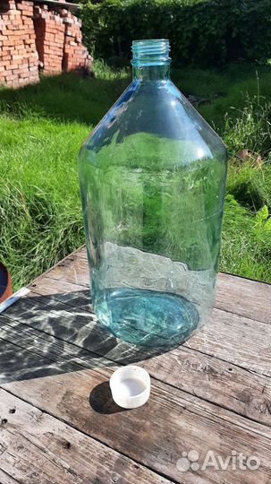 Бутылка стеклянная 20 литров