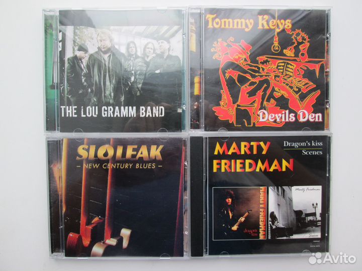 Hard,progressive,blues rock на CD