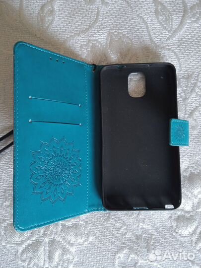 Чехол книжка на samsung galaxy note 3