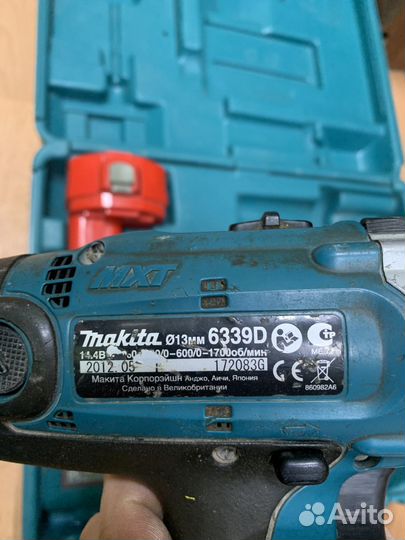 Шуруповерт makita 6339D