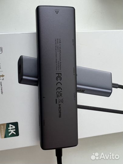 Переходник Ugreen Type C Ethernet hdmi usb 3.0