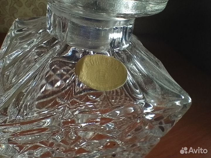 Графин для виски хрустальный