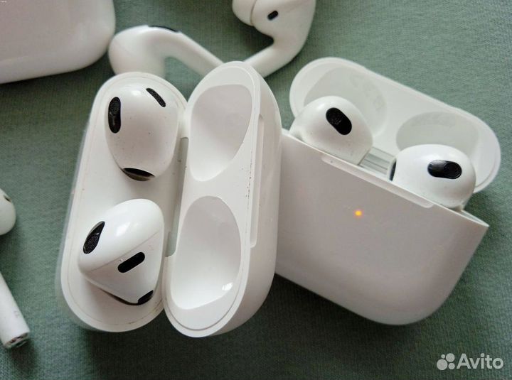 Airpods 2, 3, pro, pro 2 по частям