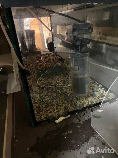 Аквариум с тумбой бу