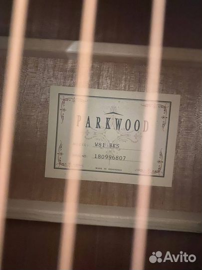 Гитара parkwood