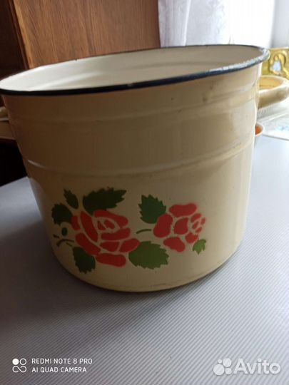 Кастрюля эмалированная 20 л эмалированный бак 35 л