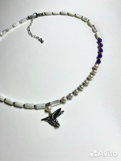 Чокер из натуральных камней