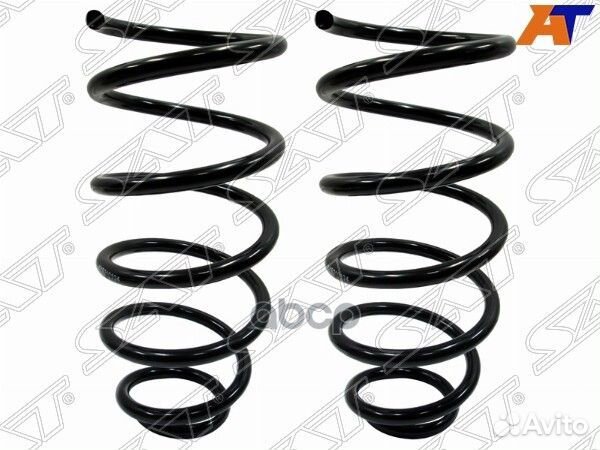 Комплект (2шт) пружин передние skoda octavia 97