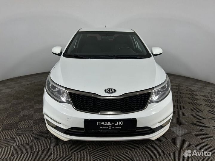 Kia Rio 1.6 МТ, 2016, 175 006 км