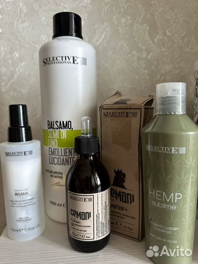 Selective шампунь,кондиционер спрей,молочко