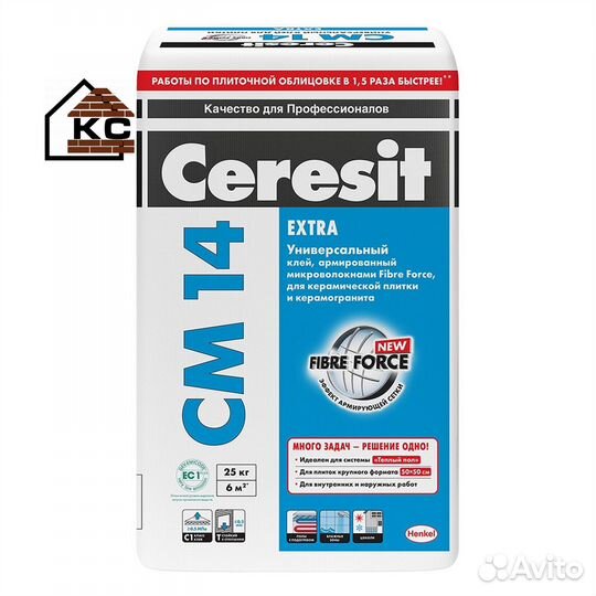 Клей плиточный Церезит