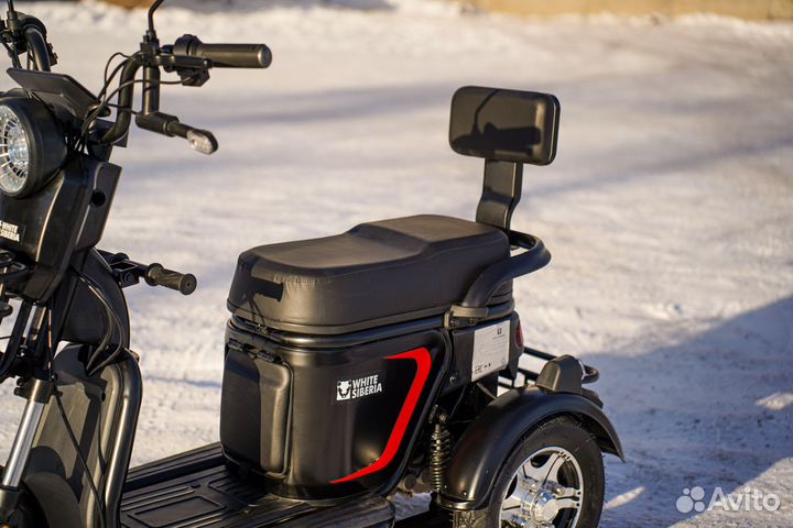 Электротрицикл White Siberia Sibtrike L 2000W