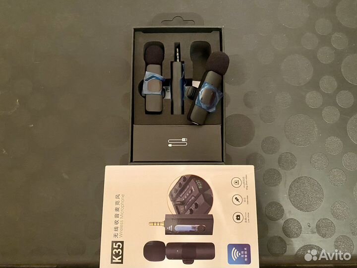 2 петлички К35 для Android. Беспроводной микрофон