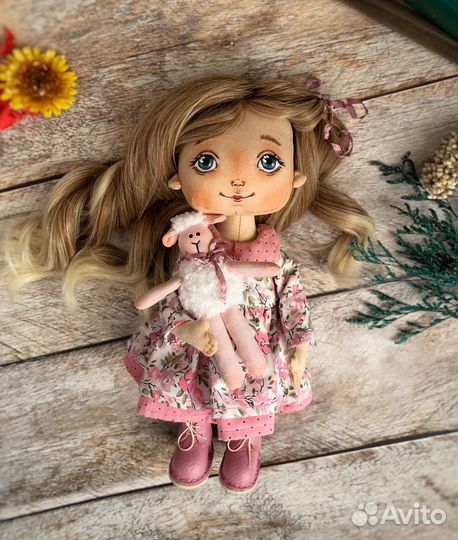 Кукла текстильная ручной работы