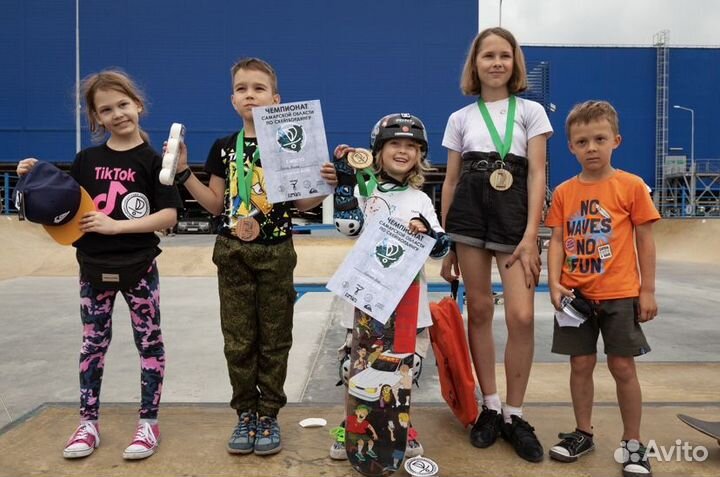 Скейтборд / скейт школа / обучение на самокате