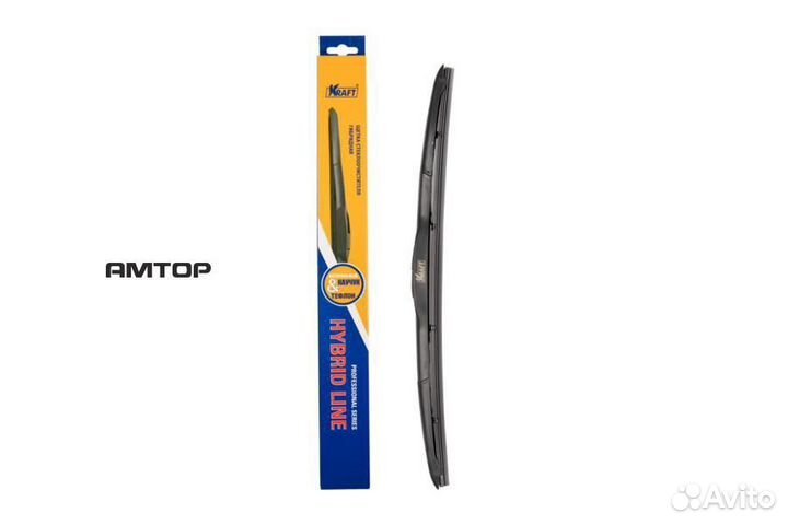 Kraft KT 830804 Щетка ст/оч гибрид 19