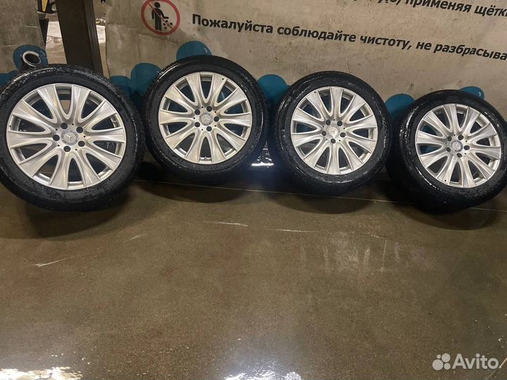 Колеса на mercedes r18 зимние
