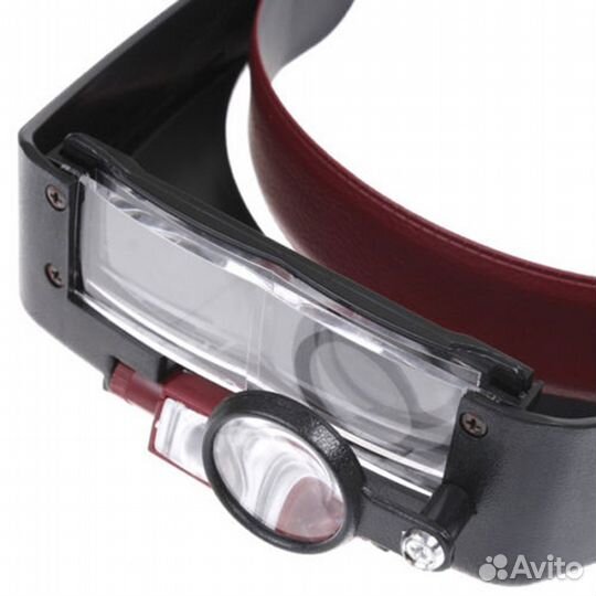 Лупа бинокулярная налобная 1.5x/3x/8.5x/10x