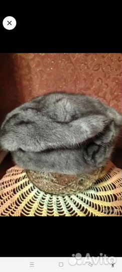 Берет женский норка