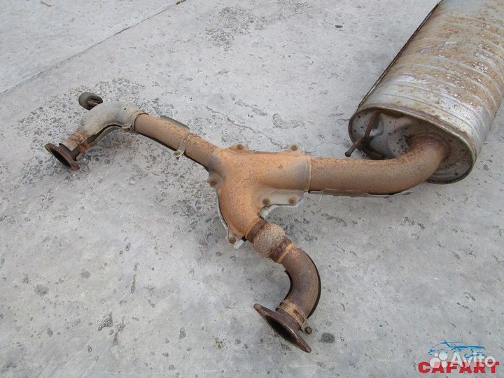 Резонатор nissan patrol Y62 VK56VD