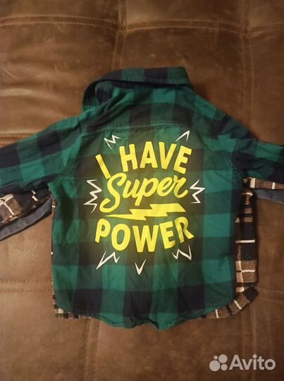 Рубашка для мальчика 104