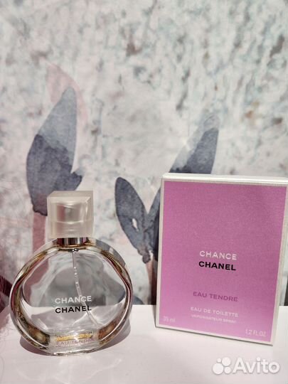 Пустой бутылек Chanel chance
