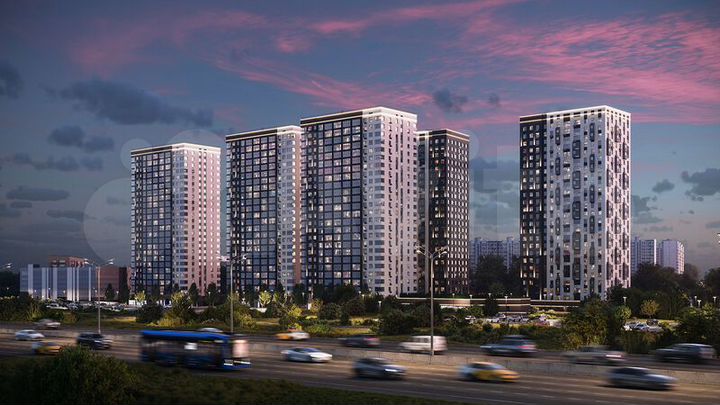 1-к. квартира, 38,6 м², 18/25 эт.