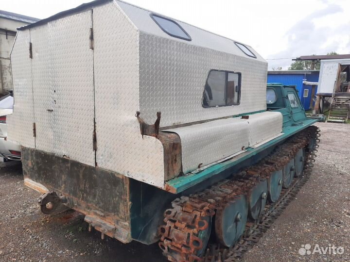 Гусеничный вездеход (транспортёр) газ 71